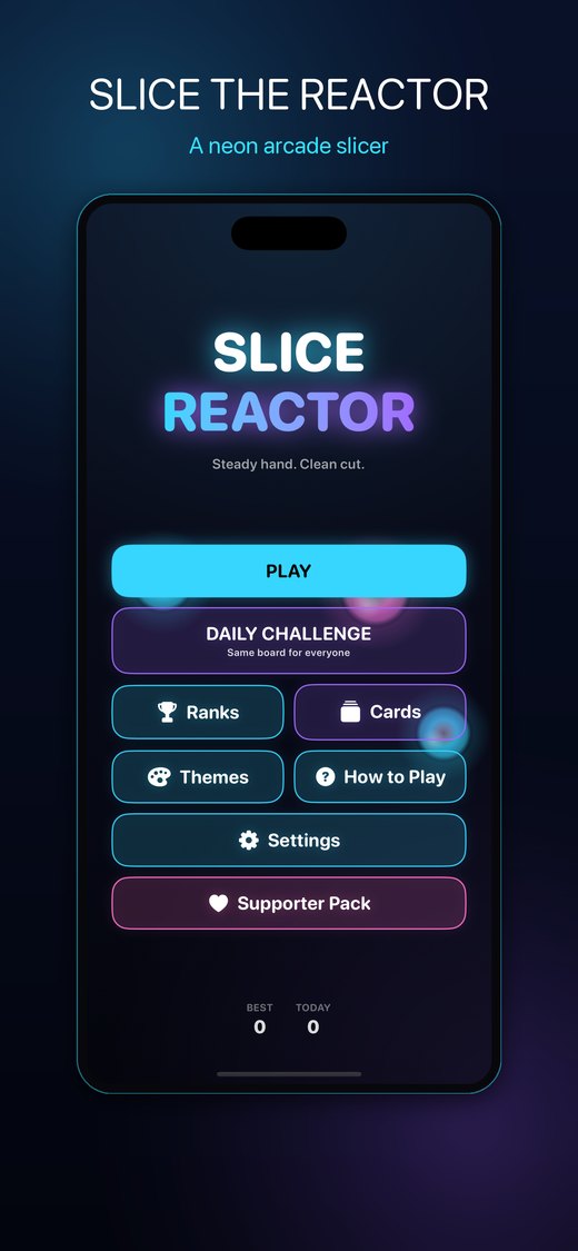 Slice Reactor gameplay
