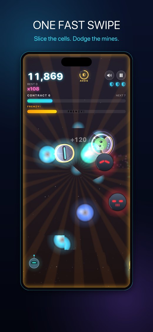 Slice Reactor gameplay
